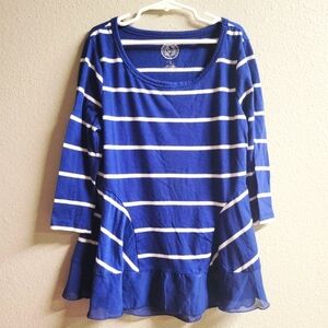 So Authentic American Heritage Long Sleeve Top